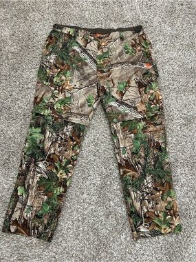 Game Winner Convertible Zip Off Hiking Pants Men’s 2XL Adjustable Real Tree Hunt